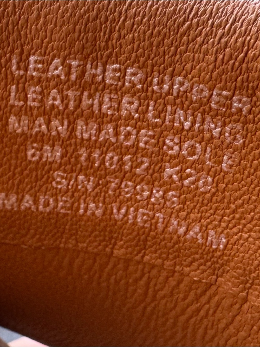 Tory Burch Cognac Leather Slide Sandals with Logo Accent - Picture 12 of 12
